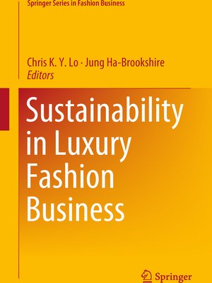 cover image of Sustainability in Luxury Fashion Business